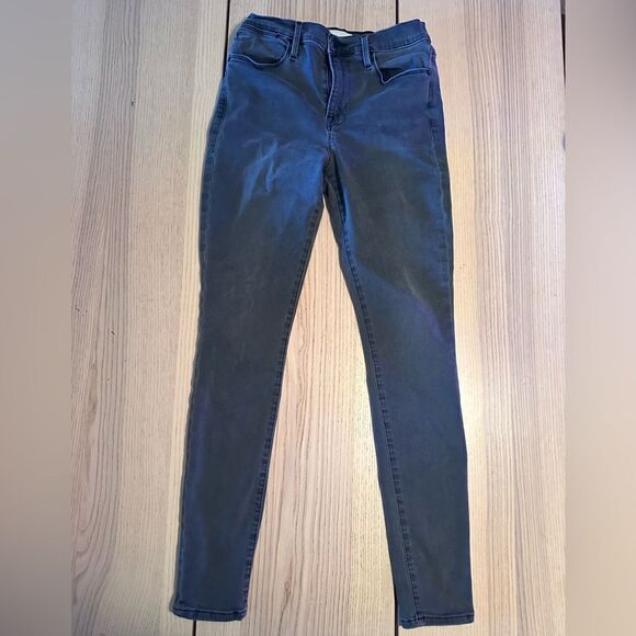 Frame Denim Le High Skinny in Kerry Dark Gray- Size 29 - Picture 2 of 5